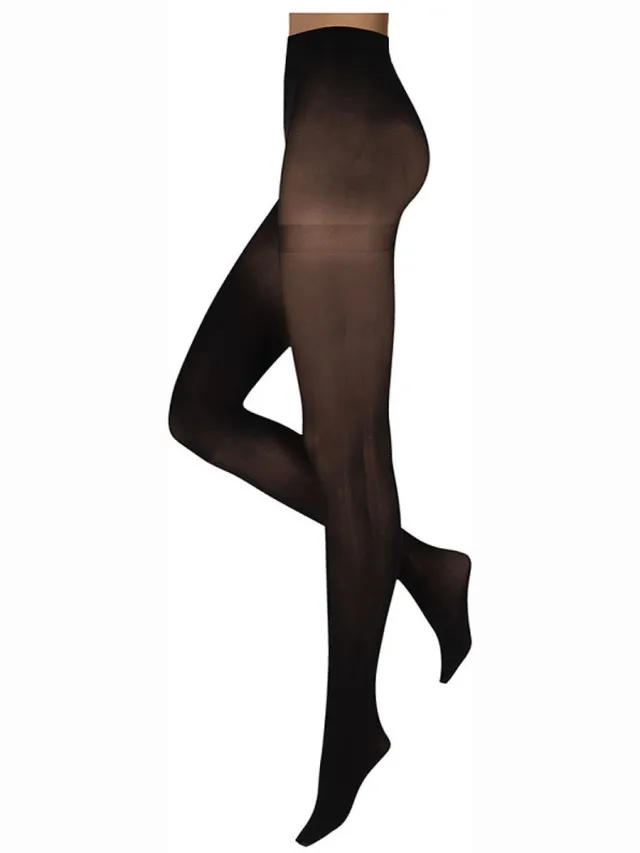 morethansocks Dames Panty - 60 denier - Microfiber - Maat S t/m XXL - Panty's - Panty zwart - Kousenbroek dames - Panty dames