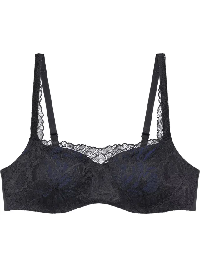 Triumph Body Make-Up Illusion Lace Balconette Dames Beha - Zwart