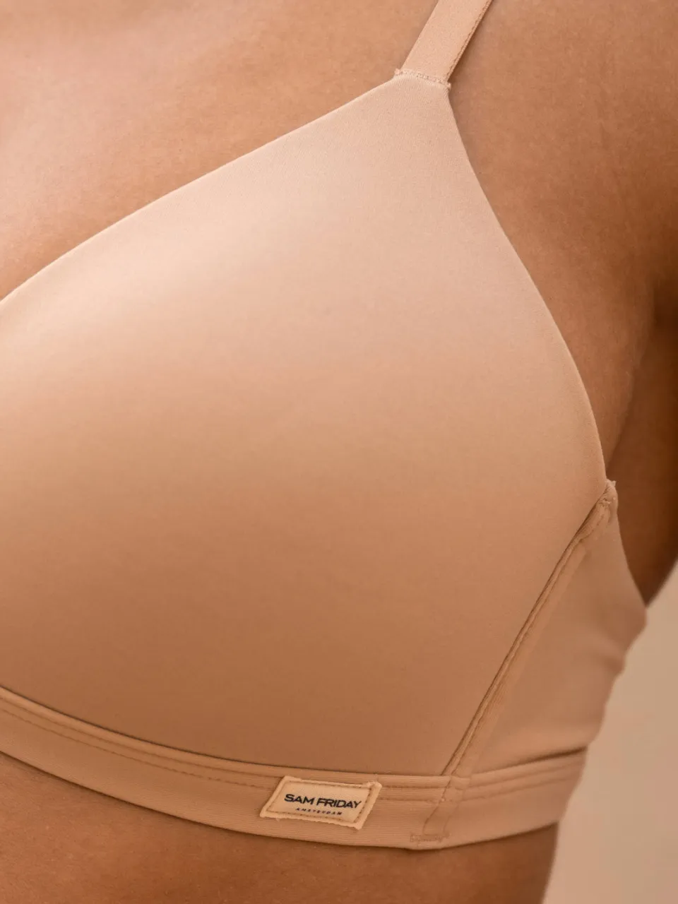 Sam Friday Mae voorgevormde bh zonder beugel beige, foto 4