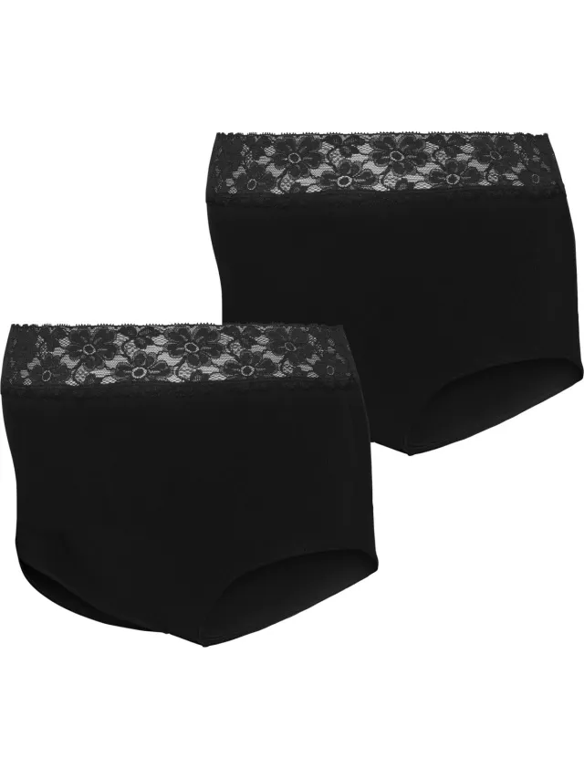 Mamalicious Mama Licious Hipster MLHEAL Slip Black