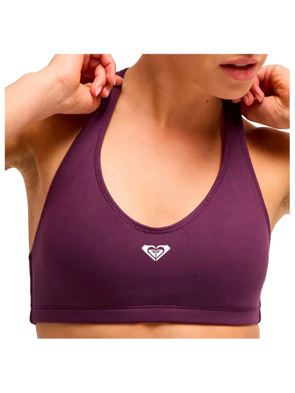 Roxy Heart into it Bra sportbeha paars Purper