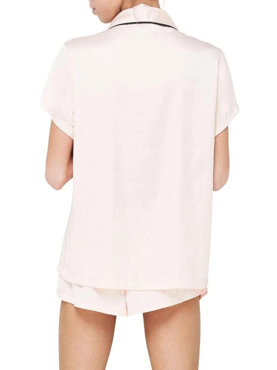 Bluebella Dames/Dames Abigail Satijnen Korte Pyjama Set (Roze)