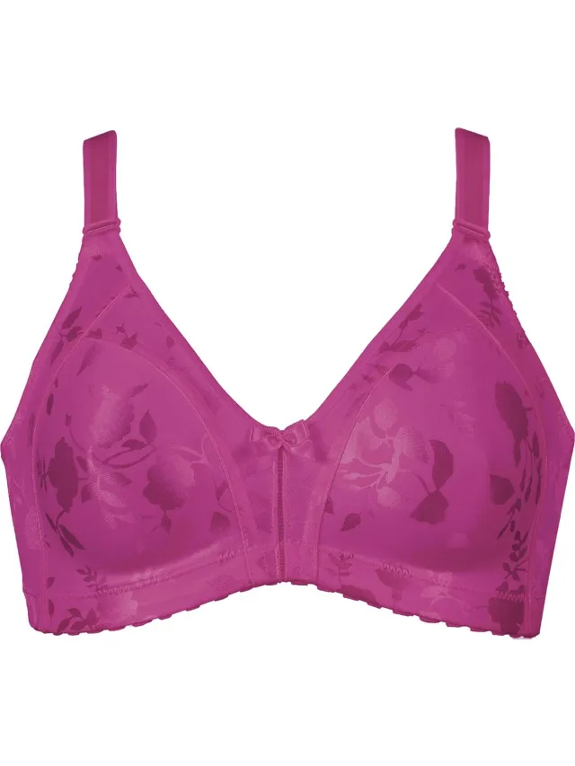 Naturana Minimizer bh met bloemenpatroon - 5363 - Purple Orchid