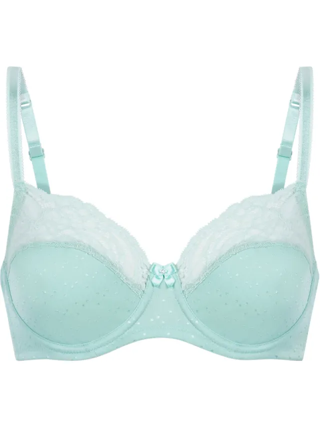 Hunkemöller Dames Lingerie Niet-voorgevormde beugel bh Sophie - Blauw