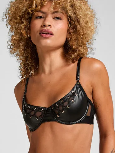 Hunkemöller Niet-Voorgevormde Beugel Bh Sam Zwart