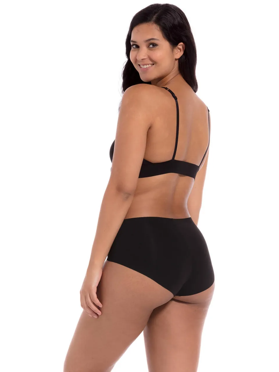 MAGIC Bodyfashion Dream Organics seamless slip zwart, foto 6