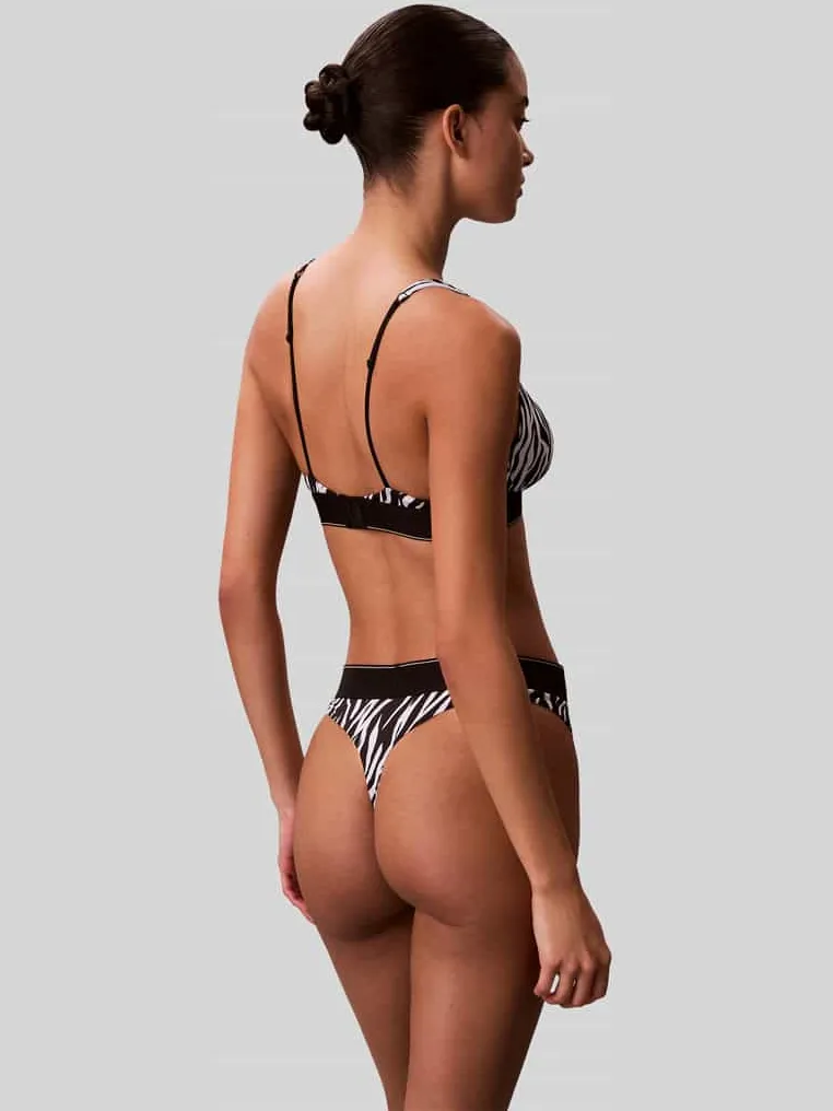 Calvin Klein bralette zonder beugel zwart, foto 3