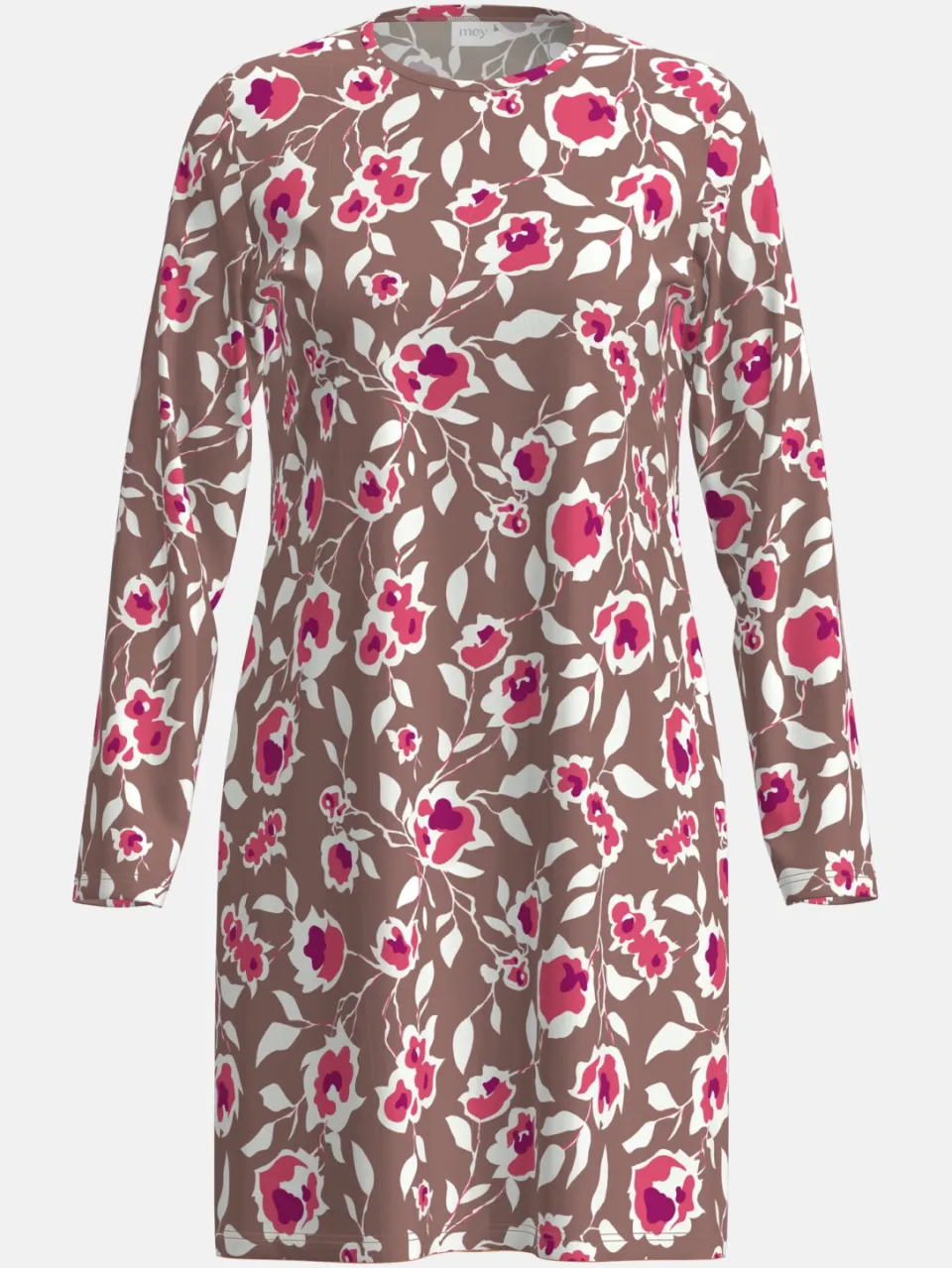 Mey Nachthemd met lange mouwen Serie Eternal Roses Chestnut, foto 2