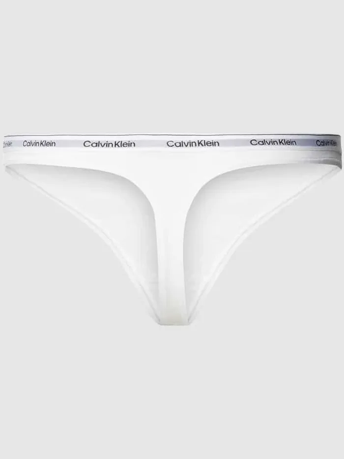 Calvin Klein String met elastische band in een set van 3 stuks lichtgrijs, foto 2