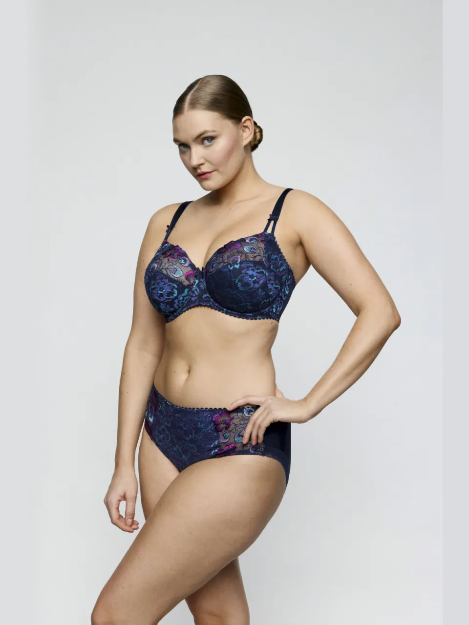 PrimaDonna San Angel niet-voorgevormde beugel-bh donkerblauw, foto 3