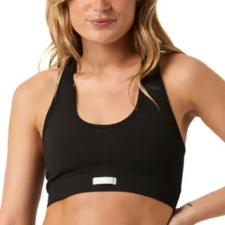Björn Borg Studio Seamless Low sportbeha zwart Zwart,Groen