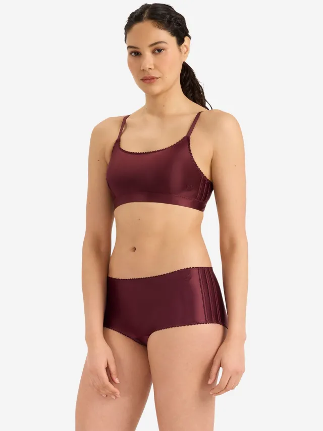 Adidas Originals Bralette Originals Comfort Satin bordeaux