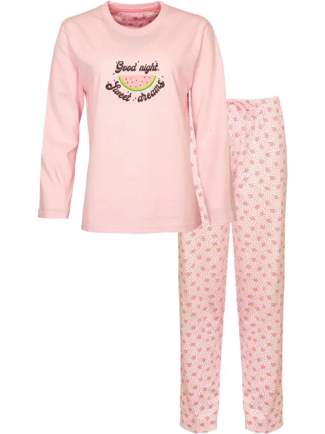 Irresistible Dames Pyjama - Nachtkleding - Licht Roze