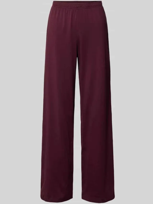 Jake*s Casual Pyjamabroek met elastische band Prune