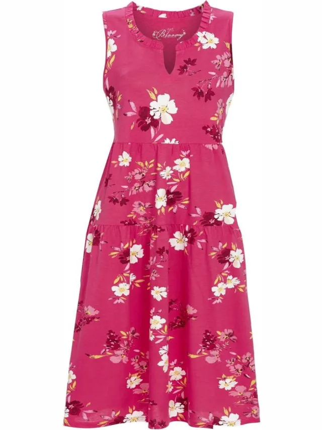 Ringella Bloomy – Nachtkleed – 5251001 – Red – Roze