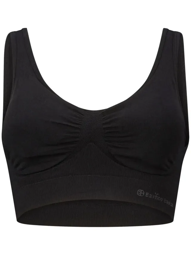 Bamboo Basics Seamless Bra Dames zwart
