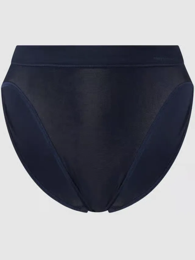Mey Emotion slip met deelnaden donkerblauw, foto 2