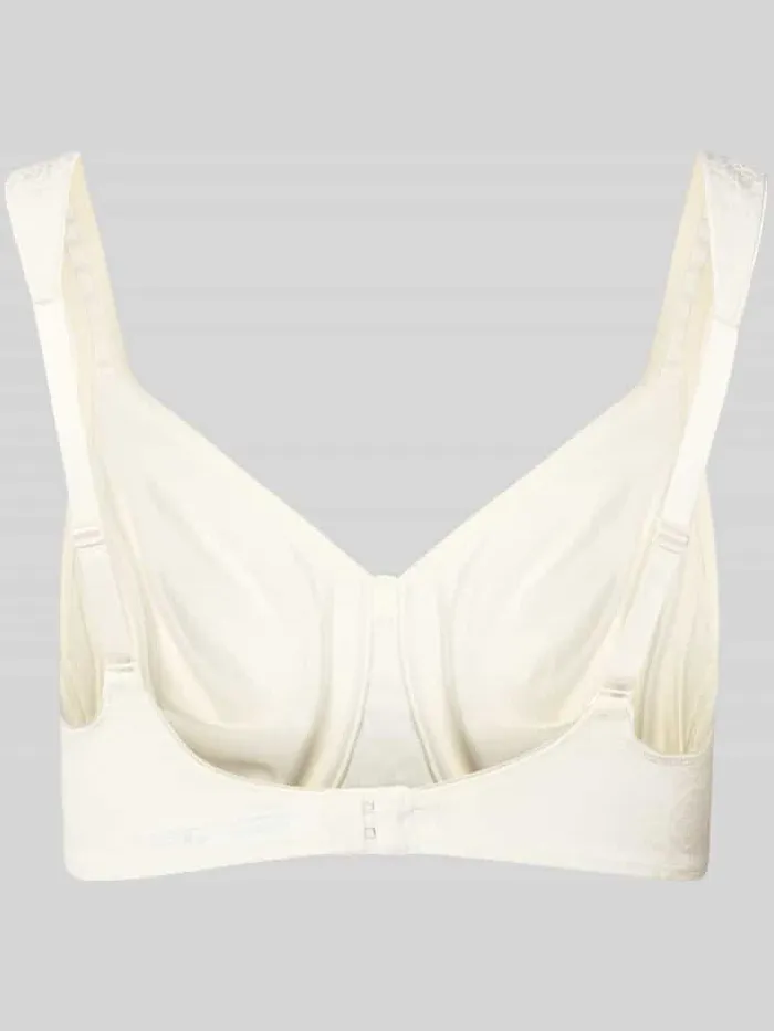 Triumph Minimizer-beugelbeha met bloemenmotief, model 'Lovely Minimizer' offwhite, foto 2
