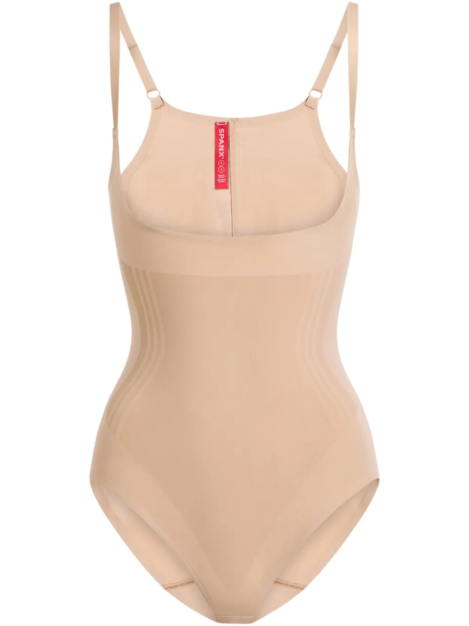 SPANX SPANXsculpt™ GoFigure seamless sterk corrigerende body Open Bust Bodysuit - lichtbeige, foto 2