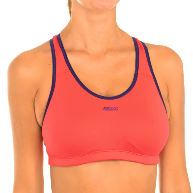 Shock Absorber Dames sportbeha met elastische band onder buste S04N0 Veelkleurig