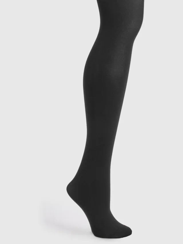 boohoo Dames Plus Shaper Zwarte 100 Denier 3-pack panty's, foto 2