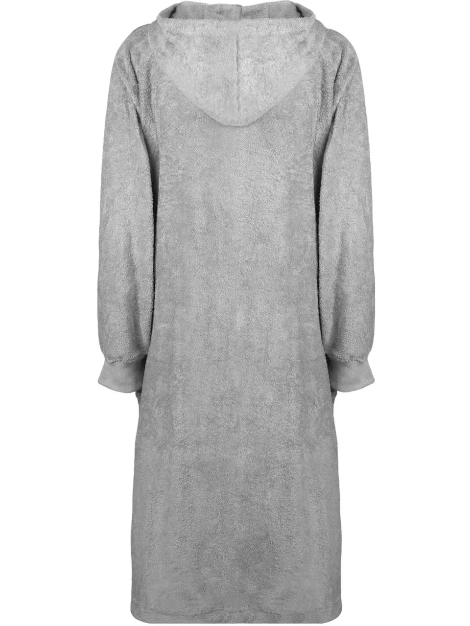 vidaXL Deken hoodie KINN Grijs XL Katoen, foto 3
