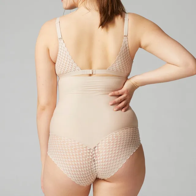 Simone Pérèle High Waist Brief Subtile | Soft Nude beige