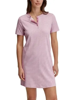 Calida Striped Dreams Sleepshirt Lila