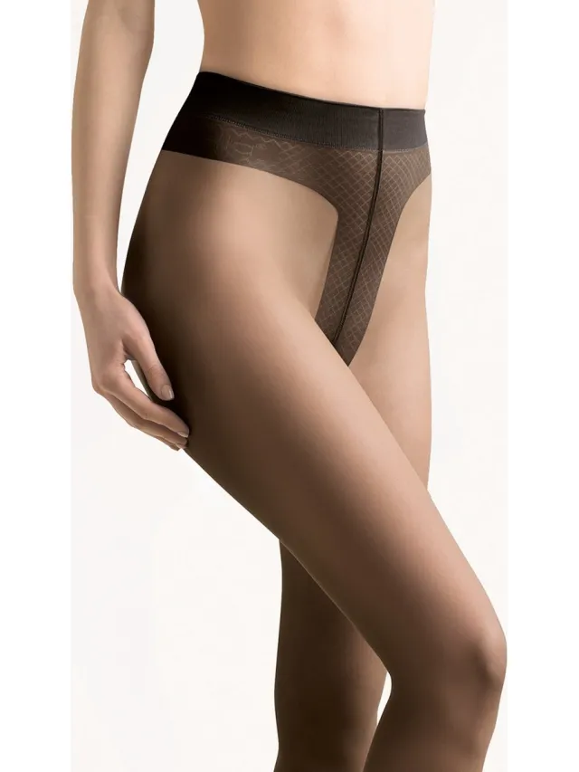 Gabriella Zomerpanty dames - 8 Denier - Zwart - Maat: S - Model: Elegant Mat