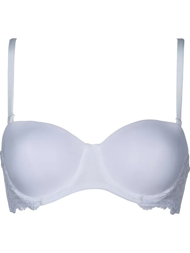 After Eden Recycle Strapless BH - Wit