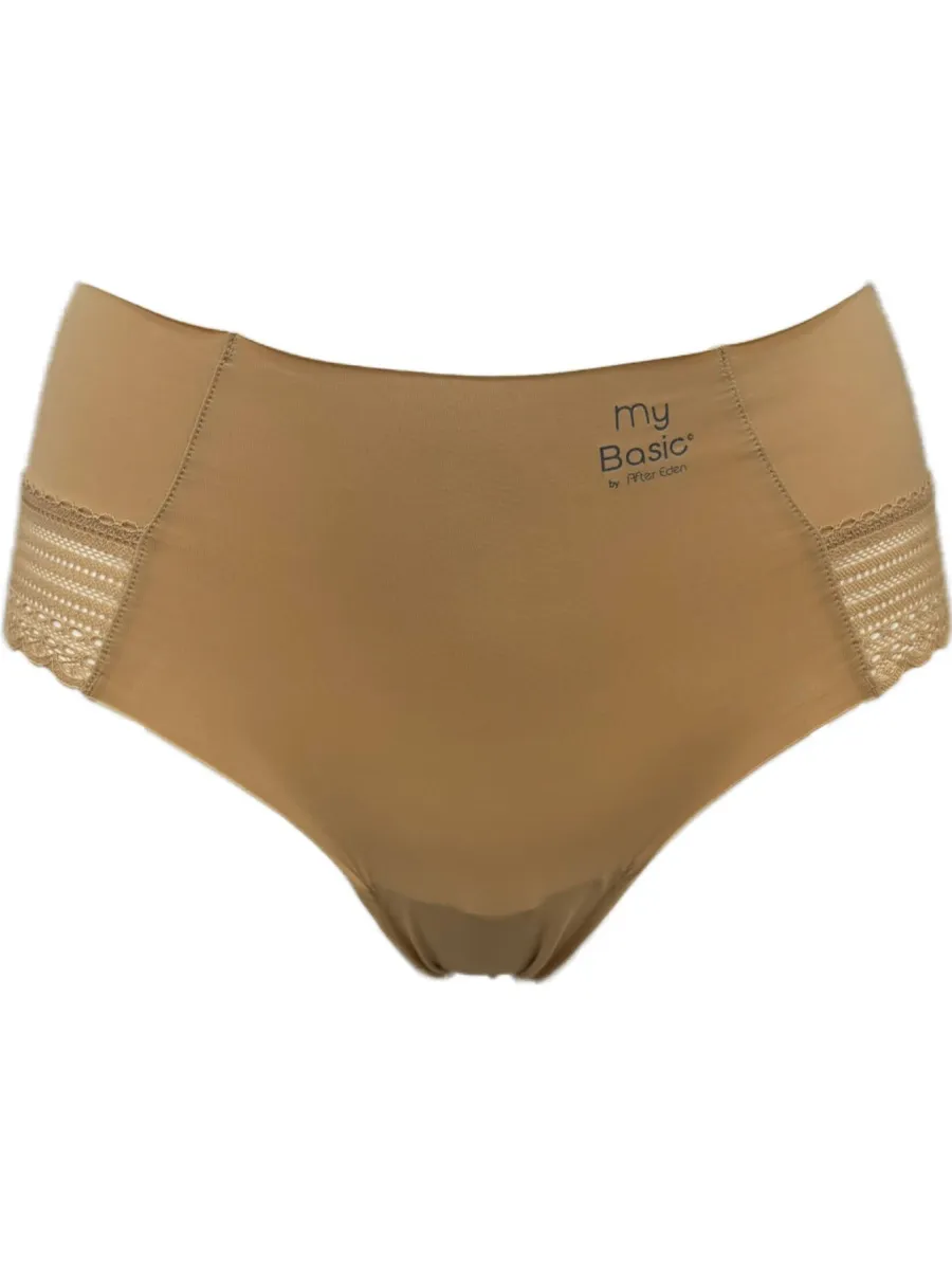 My Basic by After Eden hipster met kant beige (set van 3), foto 2
