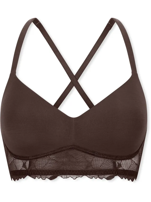 Schiesser BH voorgevormd - Dames - Bh's deep brown