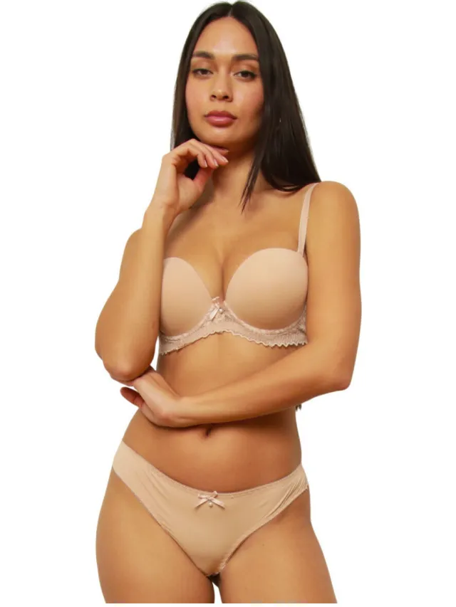 La Modeuse gewatteerde bh 77471 beige