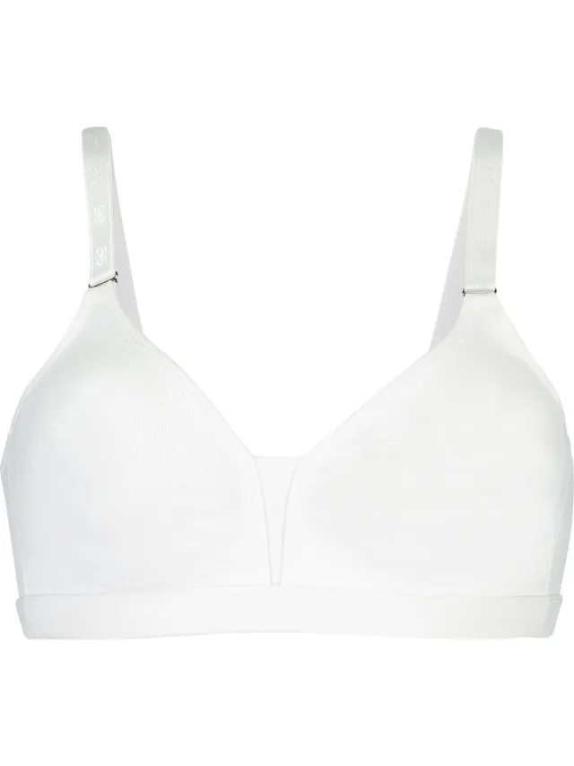 Hunkemöller BH zonder beugel niet voorgevormd - wit white