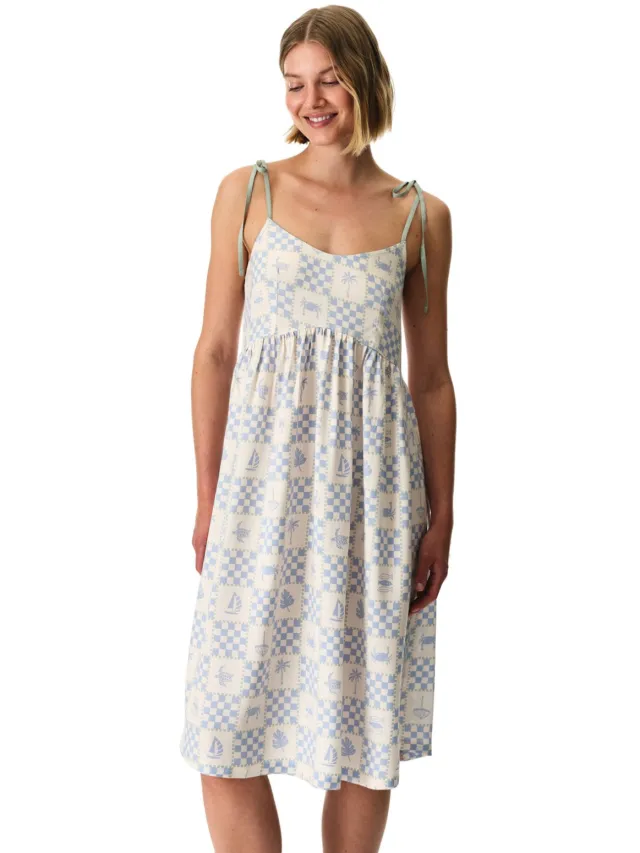 Penti Sun Kissed Gingham Nachthemd Veelkleurig