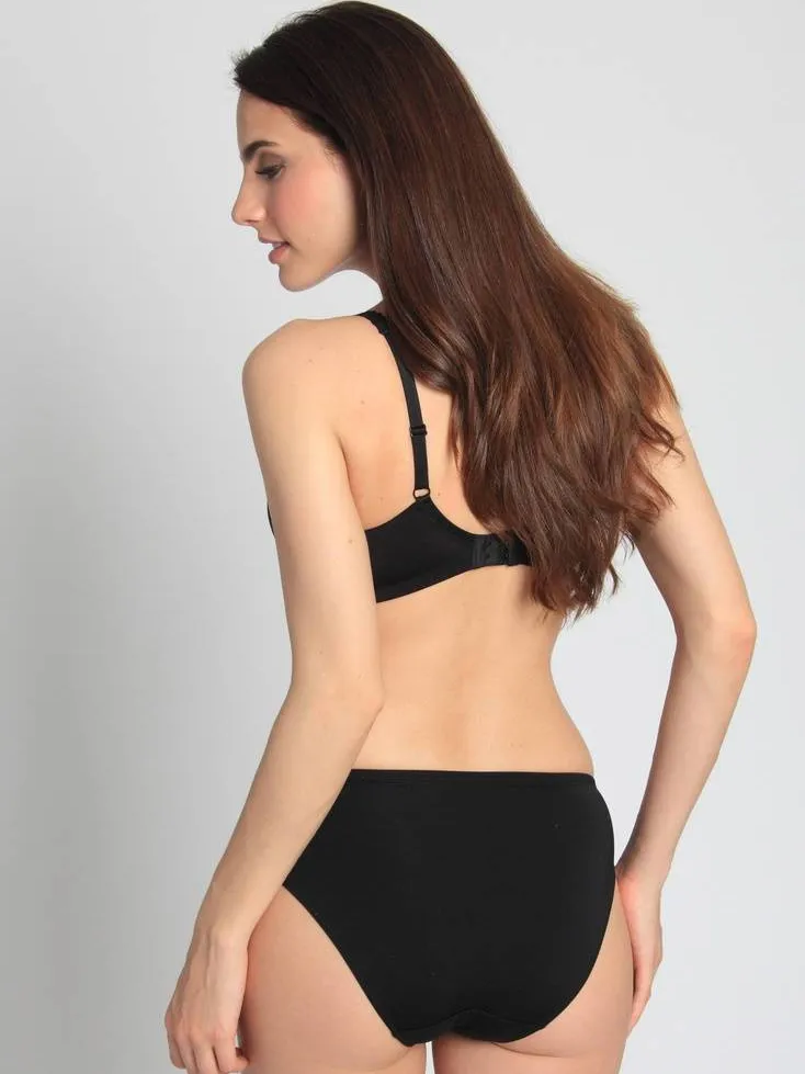 Sassa Mode Lovely Secret niet-voorgevormde beugelbh zwart, foto 4