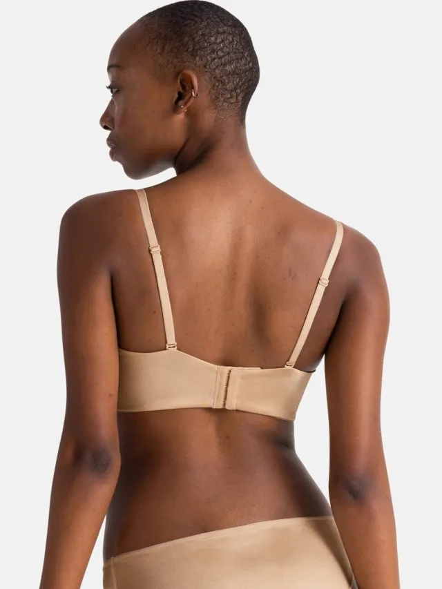 Dorina BH diepe decolleté - Plunge Bh - Sublime Sculpt - 80C - Beige.