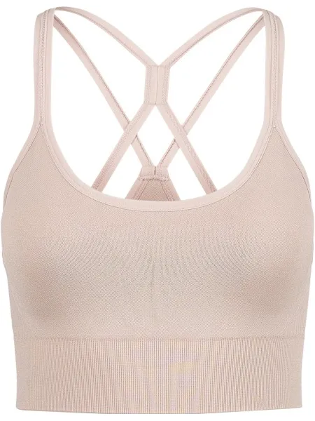 Stoic VegbySt. II Flow Seamless Bra sportbeha roze