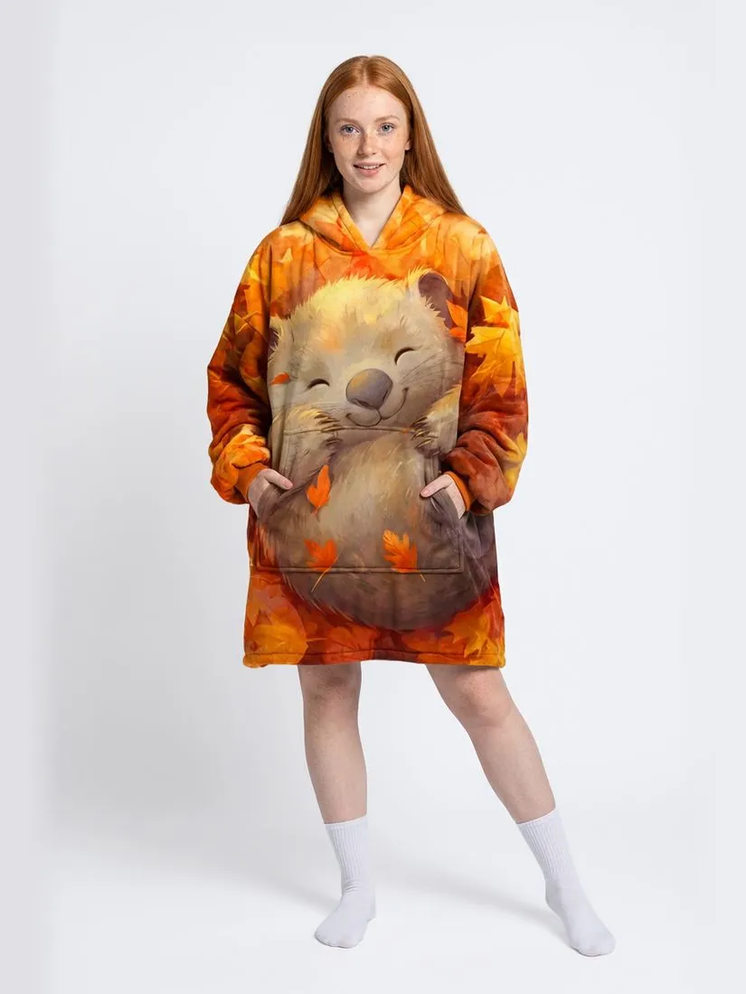 Mr. Gugu & Miss Go "Autumn Wombat" Knuffeltrui Huggie Oranje