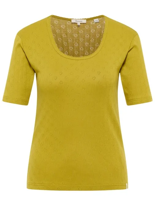 Tranquillo Camilaa jerseyshirt geel