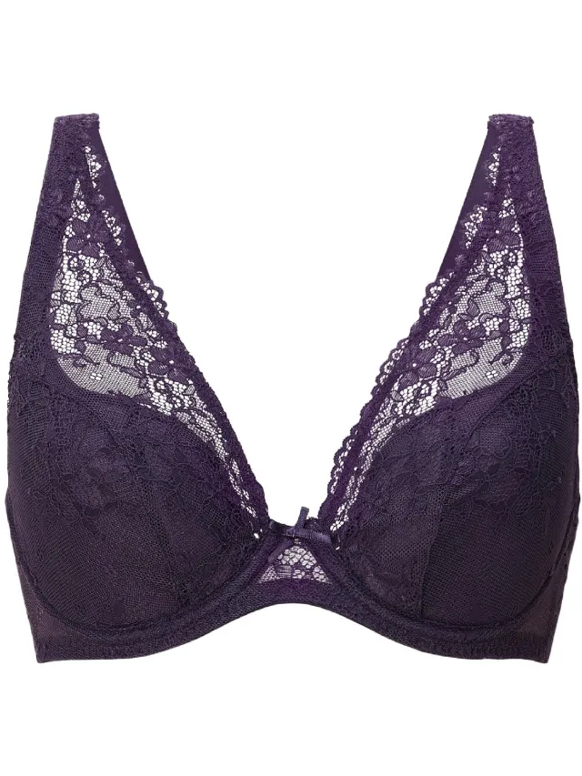 LingaDore DAILY Triangel plunge BH Grape