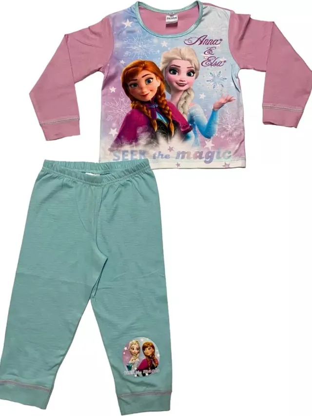 Disney Frozen - Pyjama - Katoen - Anna en Elsa - Kinderpyjama multi colour