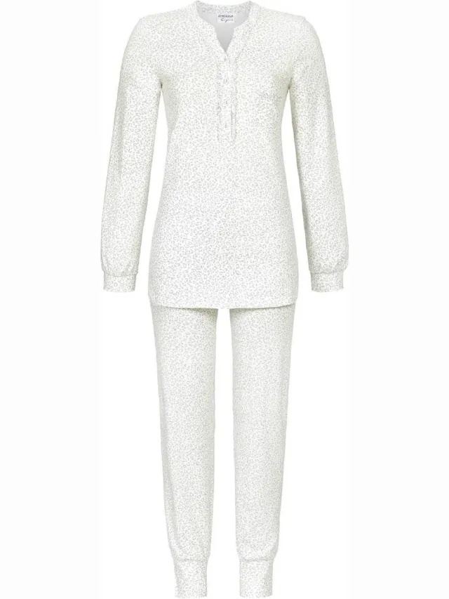 Ringella Winterfeeling - Pyjama – 4561208 – Champagne – Champagne/Blauw