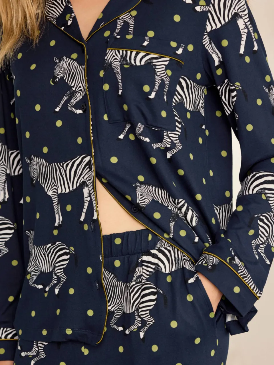 Chelsea Peers pyjama donkerblauw donkerblauw/multi, foto 8
