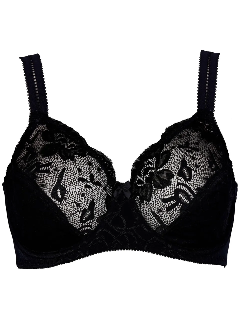 Elbrina Lace niet-voorgevormde beugelbh zwart, foto 2