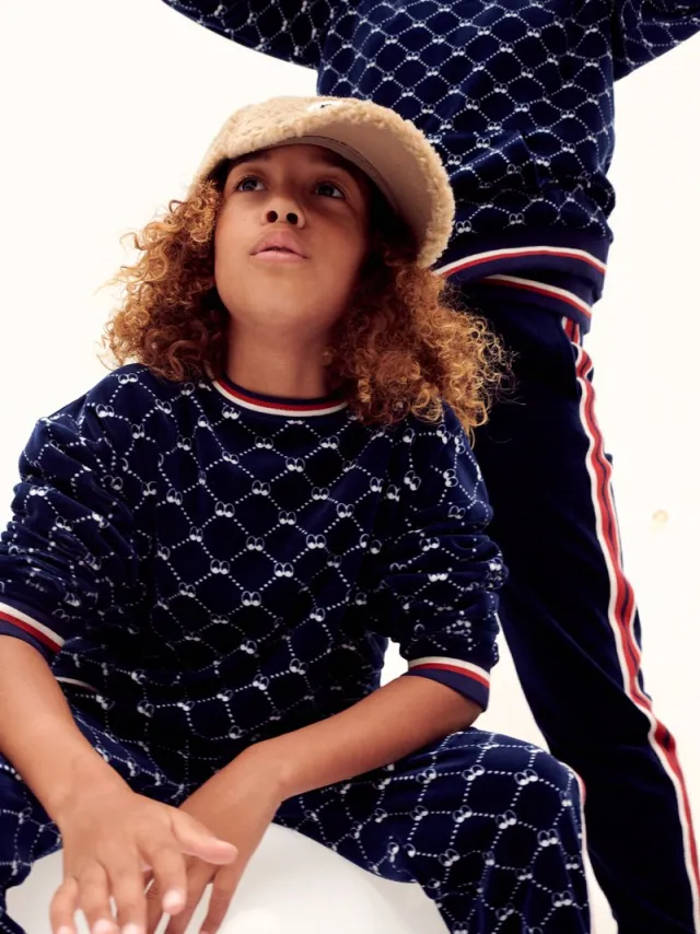 Woody x Anne Kurris Sweater x Jogging Pants Blauw