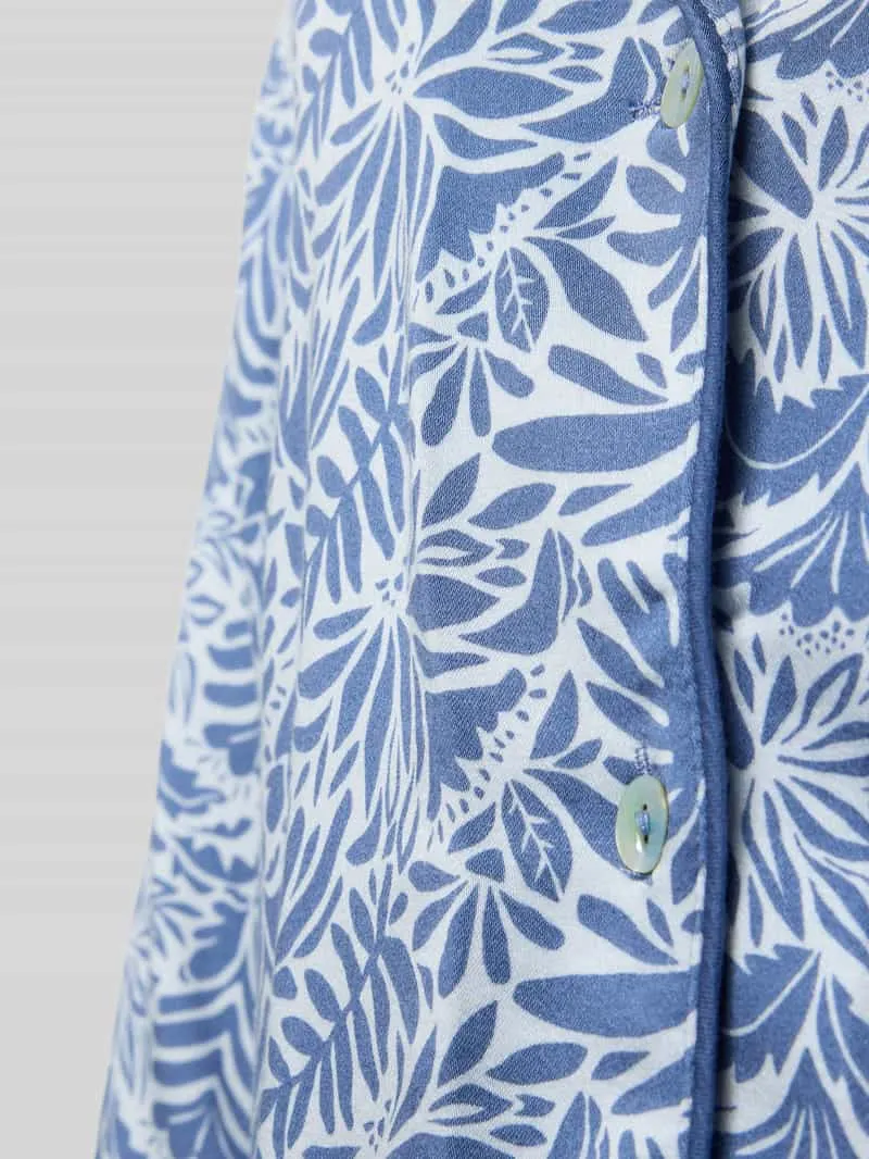 CCDK Copenhagen Relaxed fit pyjama van viscosemix, model 'Josephine' blauw, foto 3