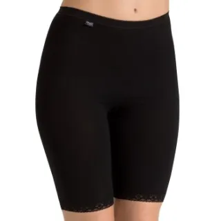 Sloggi Basic Plus Long slip zwart Zwart,Wit