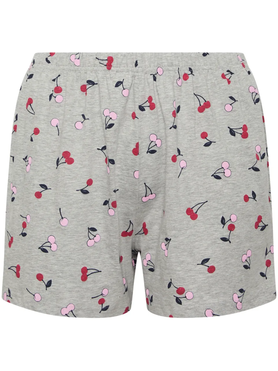 Yours Grijze Pyjamashorts Met Kersenprint-68 roze, foto 3