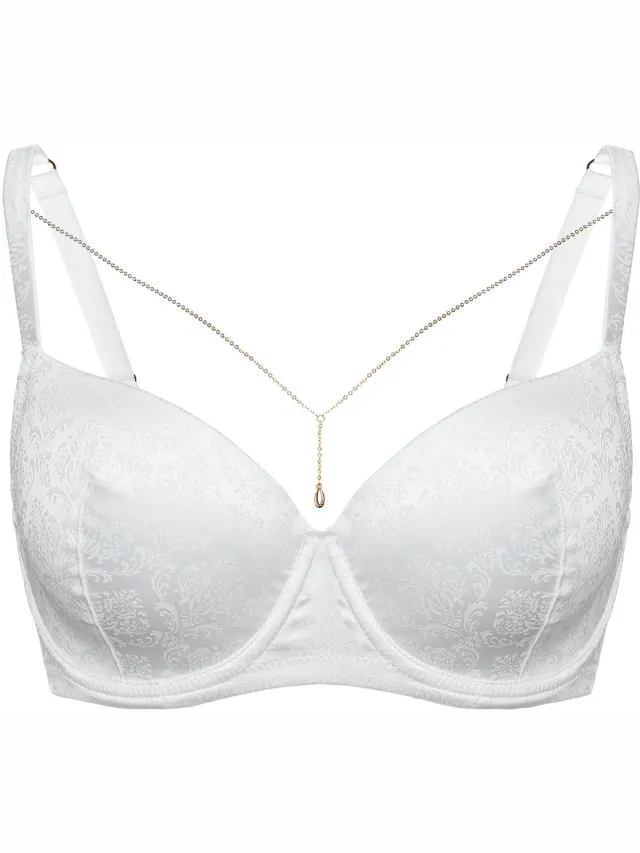 ESOTIQ Charm - Voorgevormde beha - Crèmekleurig - 75G - Beugels en uitneembare pads